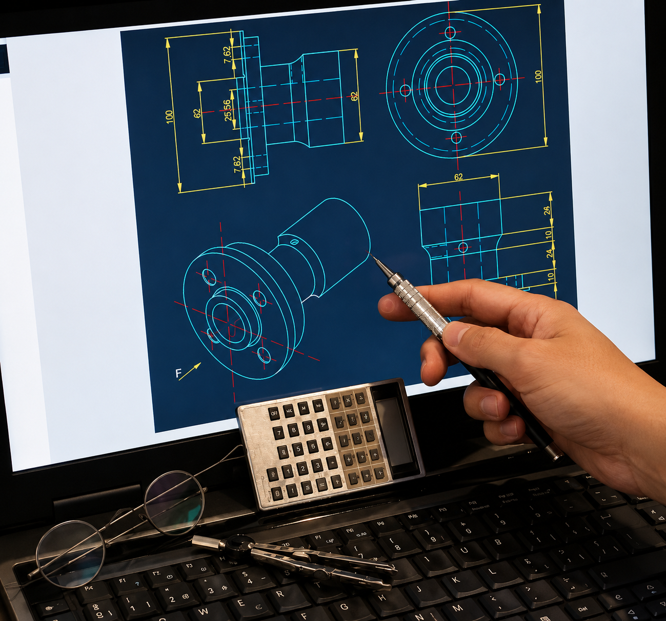Projeto CAD/CAM de molde em desenvolvimento